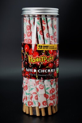 Wild Cherry! Classic King Size(72 Cones)-Flavored Pre Rolled Cones With Tips