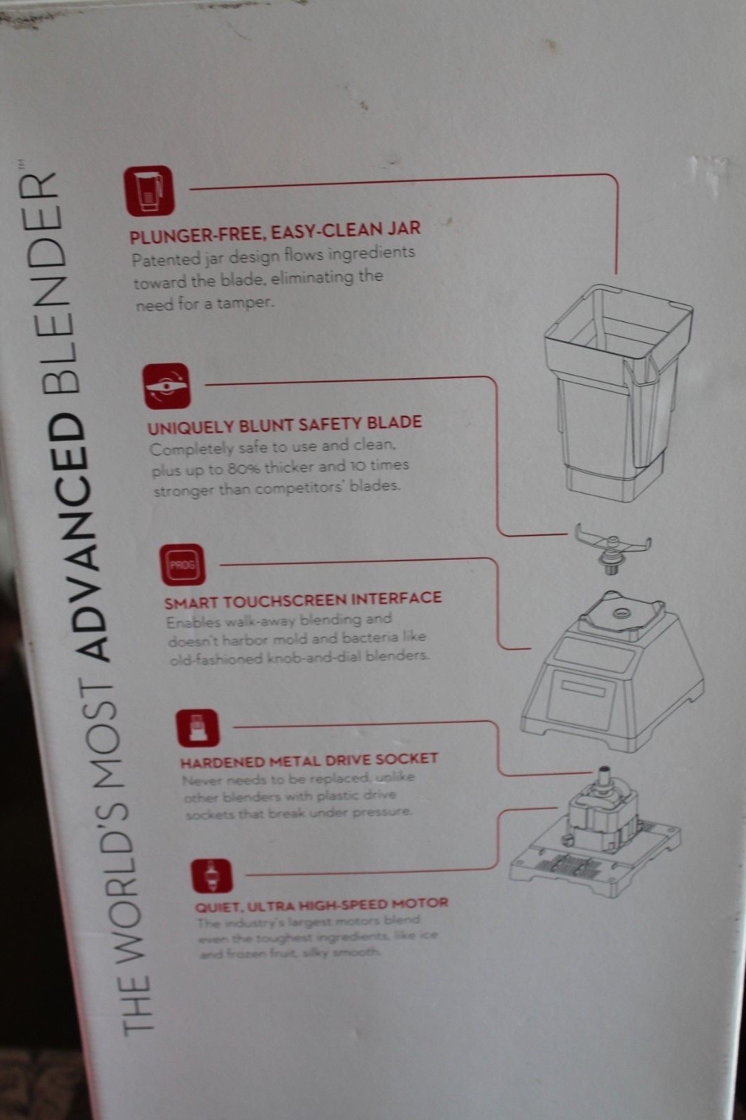 New - Blendtec Classic 475 3-Speeds Blender