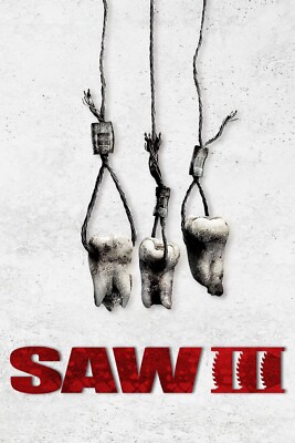 2006 Saw III Movie Poster 11X17 Horror Jigsaw Tobin Bell Donnie Wahlberg   