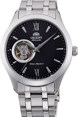 Pre-owned Orient Watch - Ag03001b For Male Black In Stainless Steel