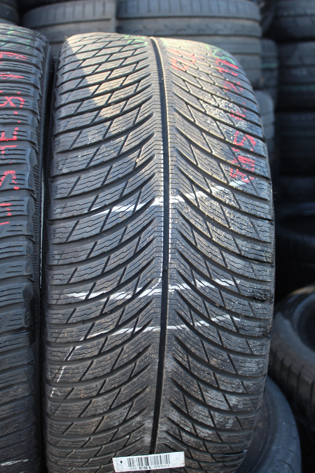 255 35 20 Michelin, Winter, XL, M+S, 97W, x2 A Pair, 6.0mm (f1_tyres) FO L1875