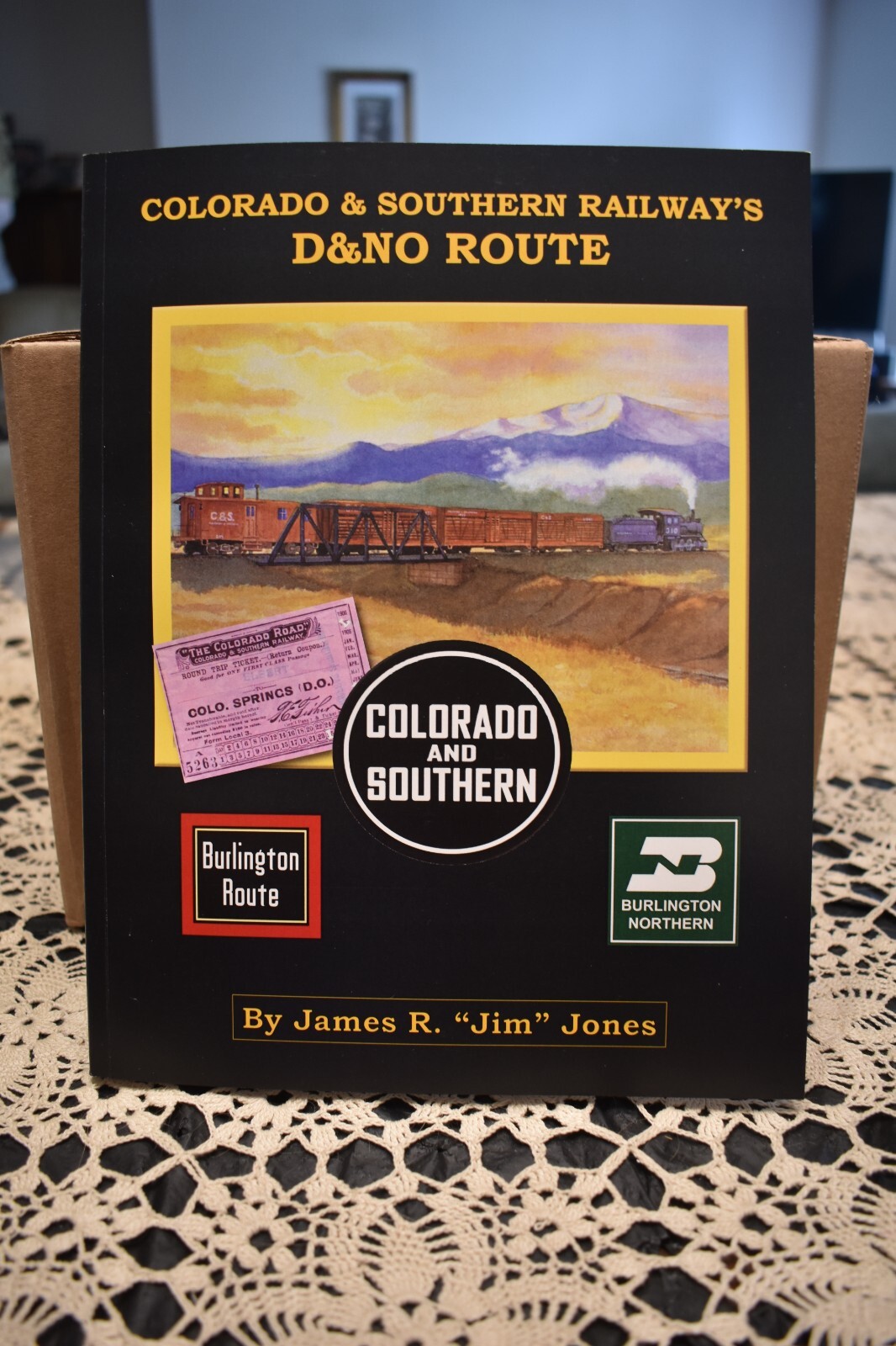 COLORADO & SOUTHERN RAILWAY D&NO ROUTE Parker Elizabeth Elbert Falcon Pueblo
