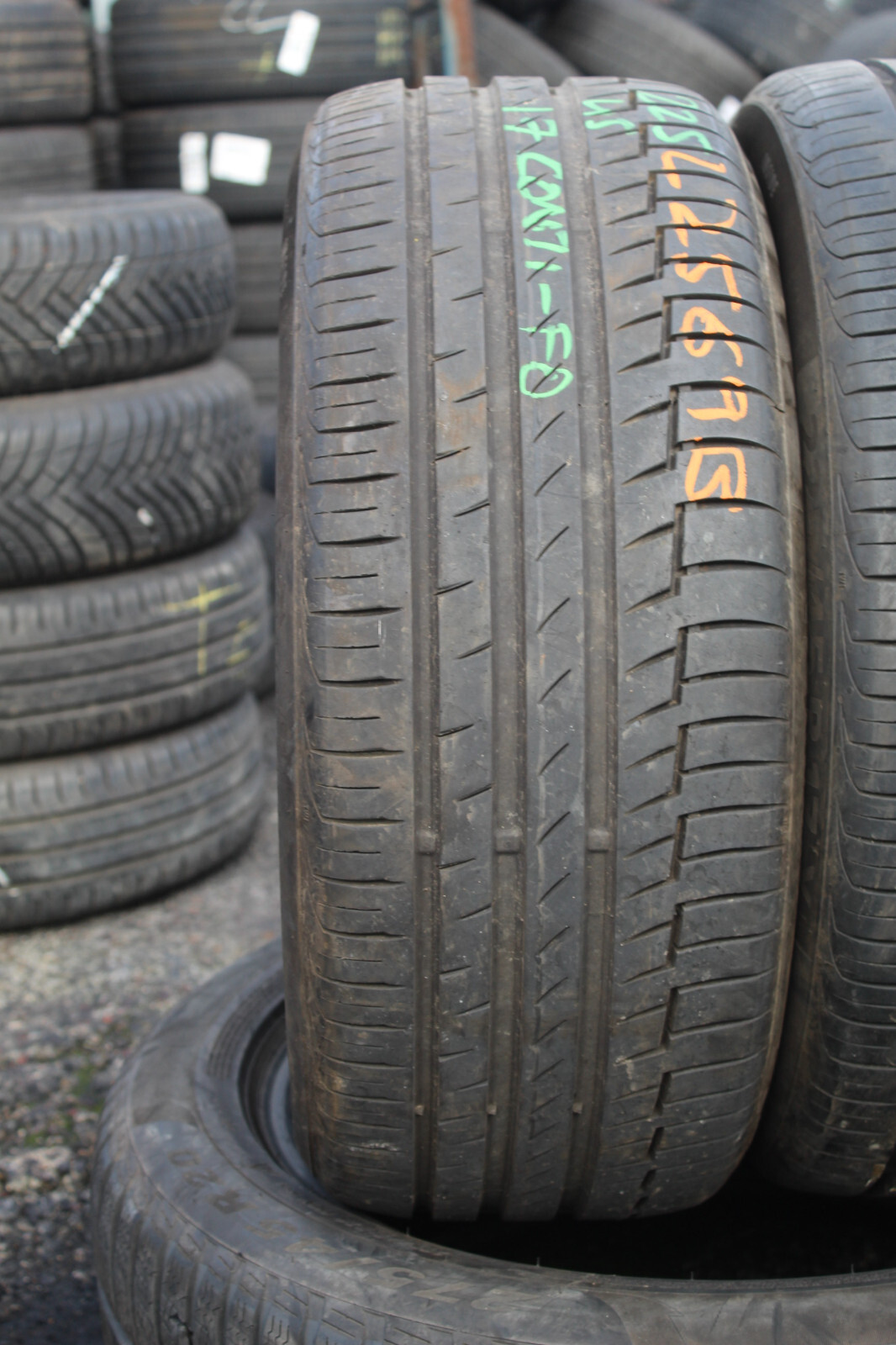 225 45 17 Continental, PC 6, 91Y, x1 Single 6.0mm (F1_tyres) FO L2569B
