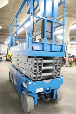 2018' Genie GS-2632 Scissor lift, Boom, 26' Lift, Aerial, Skyjack, JLG 2630ES