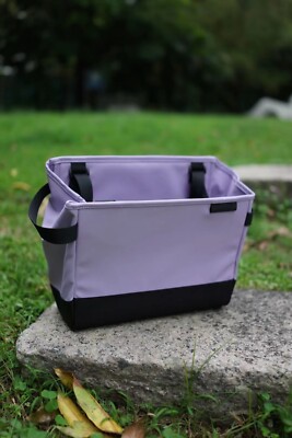 Original Front Bag Carrier for Brompton Bikes - Lavender - Designed by ecoReleaf