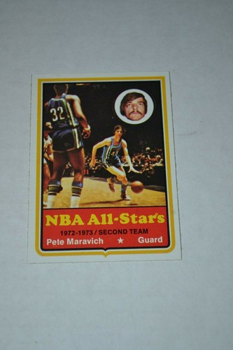 Pete Maravich Basketball Card Database - Newest Products will be shown