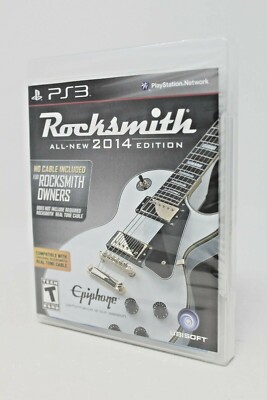 Rocksmith -- 2014 Edition - PlayStation 3 - NO CABLE - NEW/Sealed - See desc.