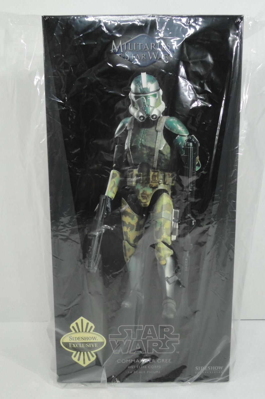 Sideshow 1/6 Scale Star Wars ROTS Clone Commander Gree Exclusive