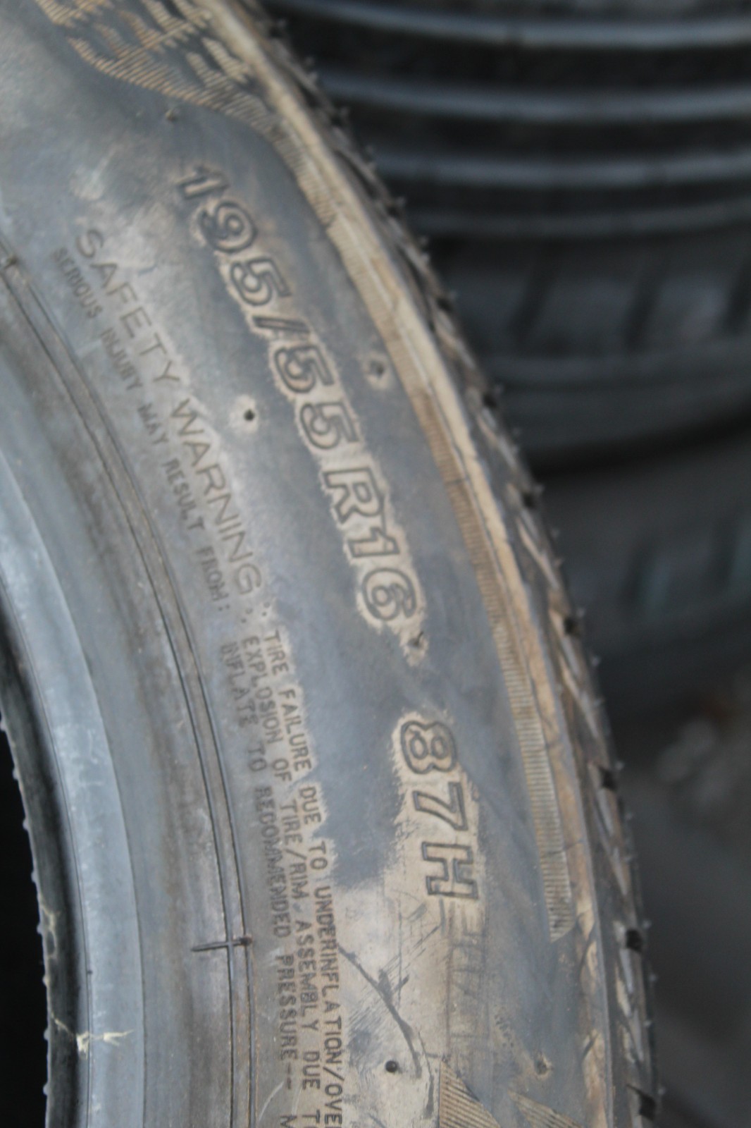 New 195 55 16 Bridgestone, Turanza T005, 87H x1 Tyre (F1_tyres) L3650