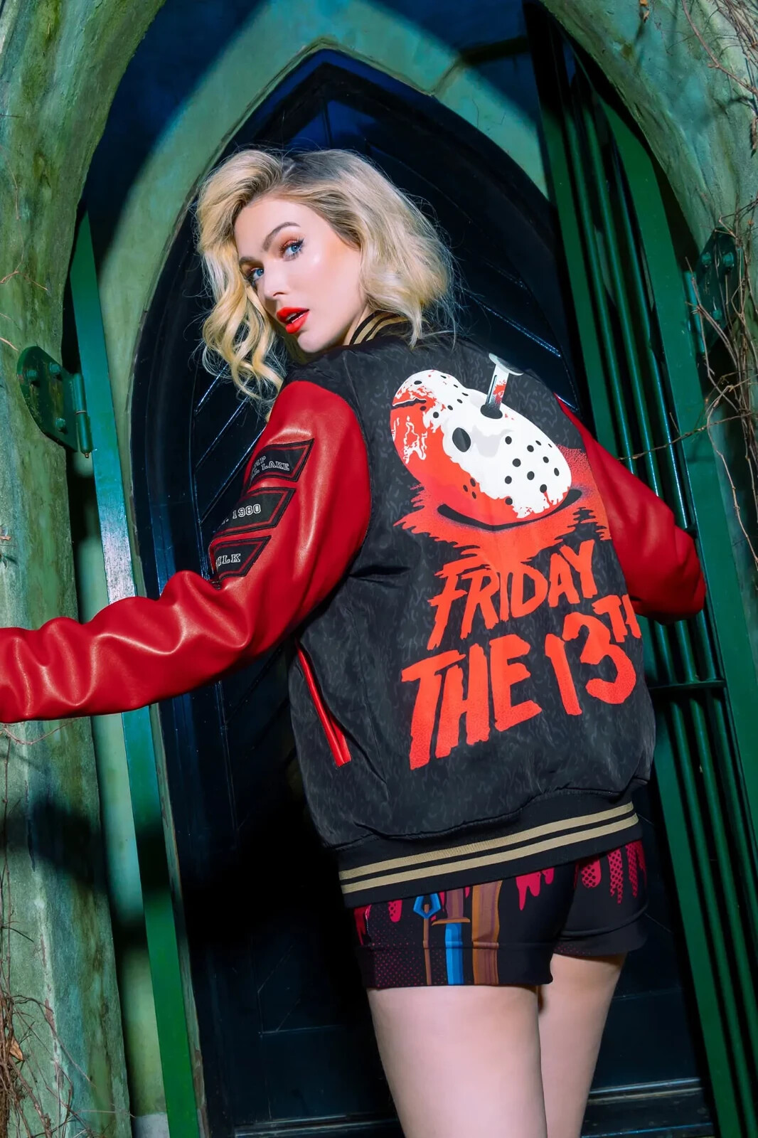 BlackMilk Friday The 13th Varsity Jacket Horror Size Medium BlackMilk Friday The 13th Varsity Jacket Horror Size Medium
