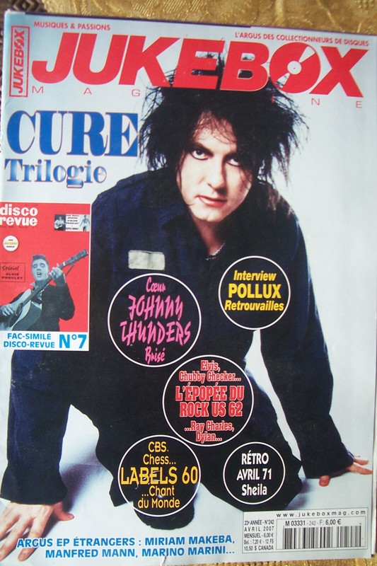 The Cure , Cover Jukebox+ Clipping 4 Pages La Triologie Suicidaire 