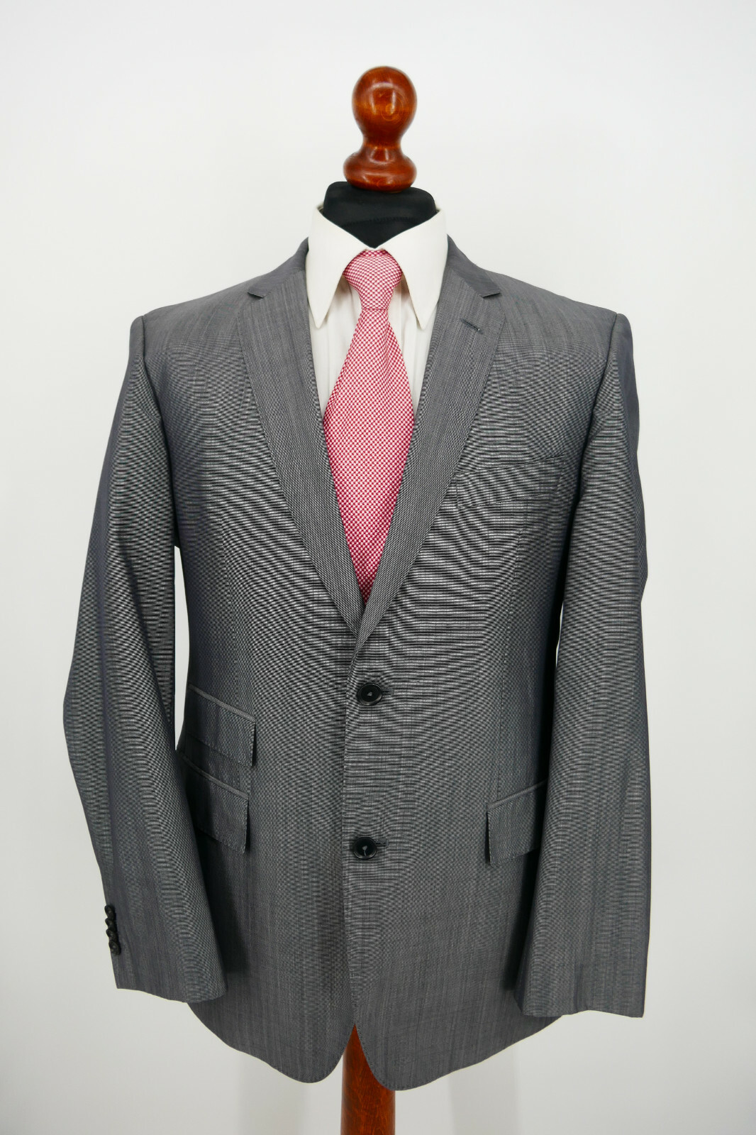 Hugo Boss Anzug Gr.50 Schurwolle Seide Black Label sehr guter Zustand