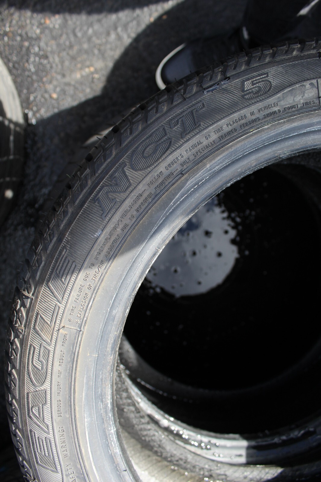 New 175 50 15 Goodyear, Eagle NCT 5, 75H, x2 A Pair (F1_tyres) FOD L783