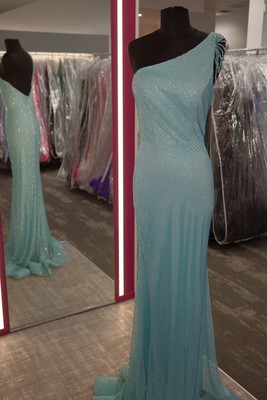 Prom Dress - Vienna Prom, Size 4, Blue