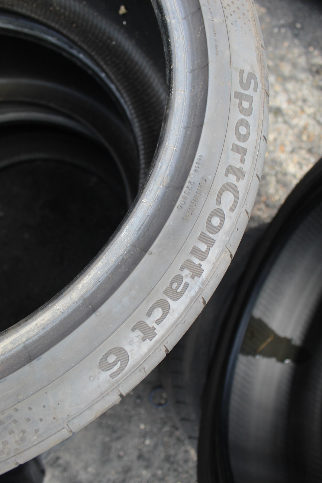 275 35 19 Continental, SC 6, XL, 100Y, x2 A Pair 4.8mm (F1_tyres) FO L2692
