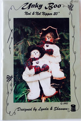 U PICK! ~ Quilt or Craft Pattern ~ CHRISTMAS DOLL SOFTIE or DECOR  ~ UC