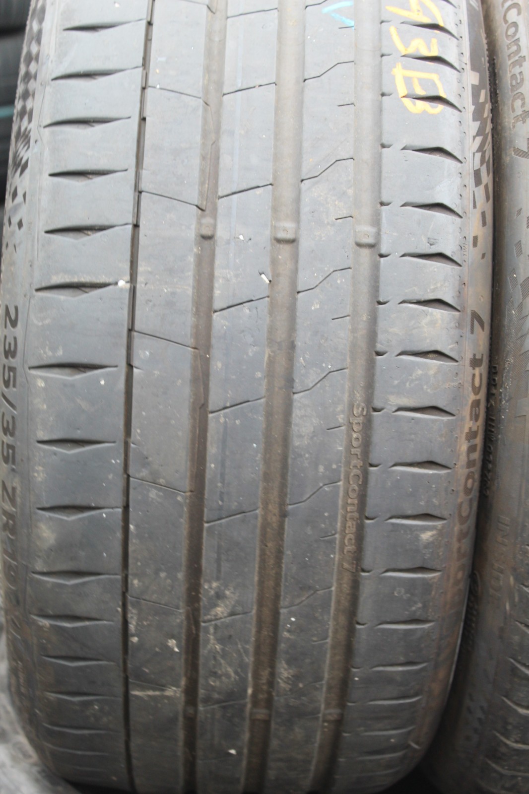 235 35 19 Continental, Sport Contact 7, XL 91Y, x2 A Pair 6.3mm (F1_tyres) L3693
