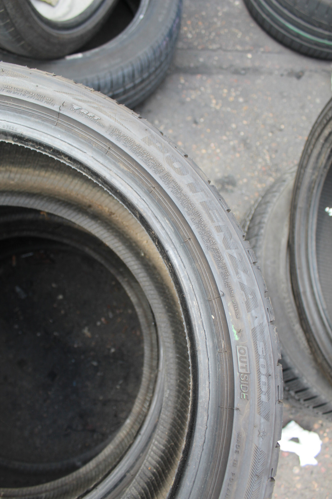 245 35 18 Bridgestone, RunFlat, Star, 88Y, x2 A Pair 6.7mm (F1_tyres) L3488