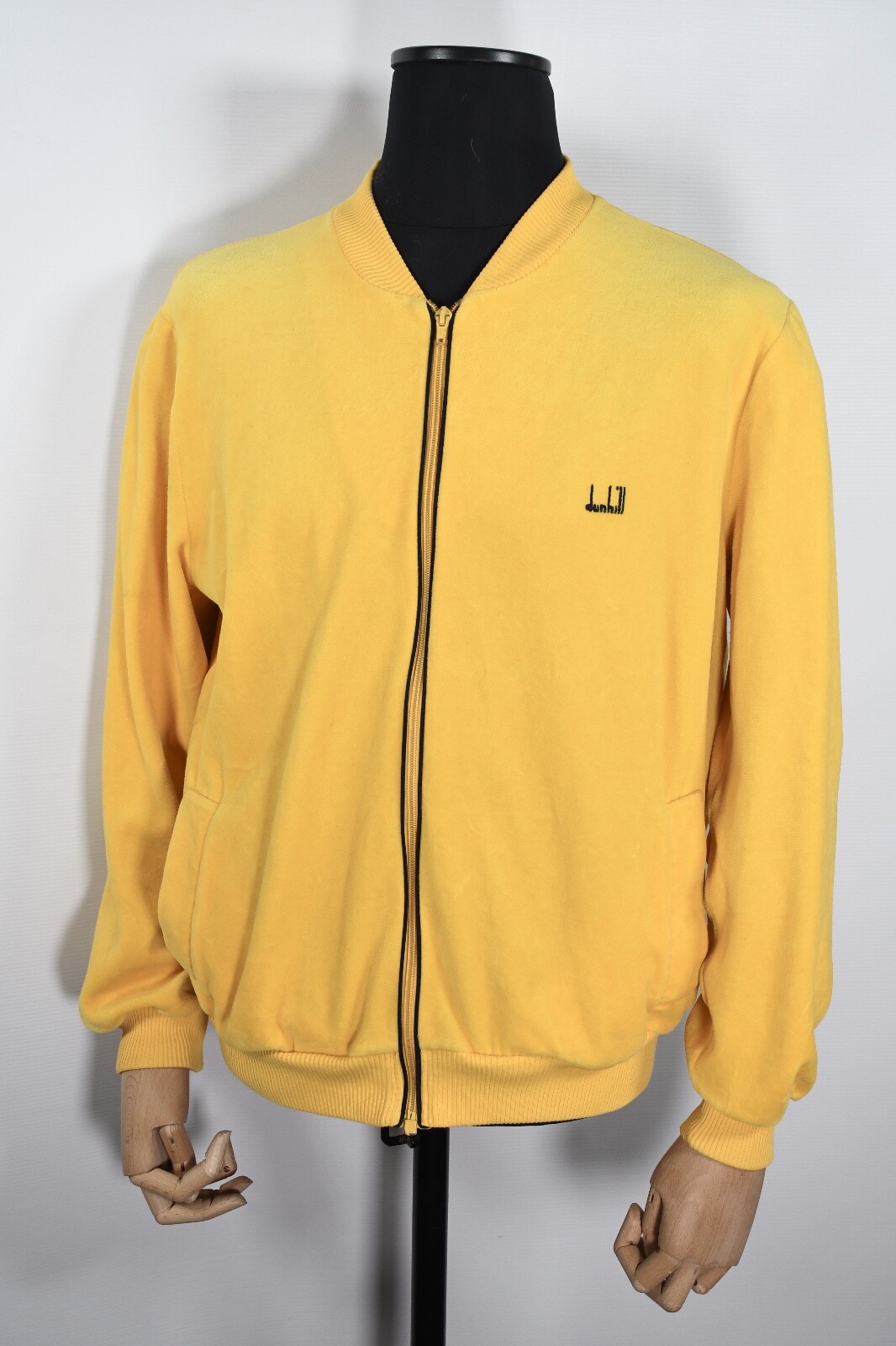 Vintage Dunhill London Velour Zip Jacket size XL | eBay