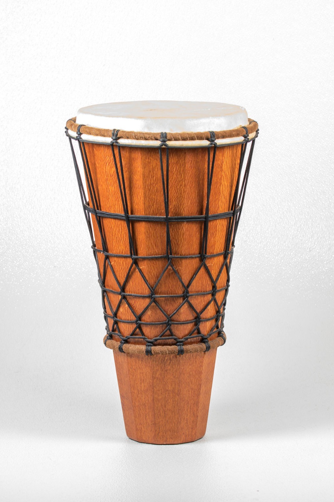 Handmade Rhythm Ashiko lacewood hand drum. NEEDS NEW SKIN