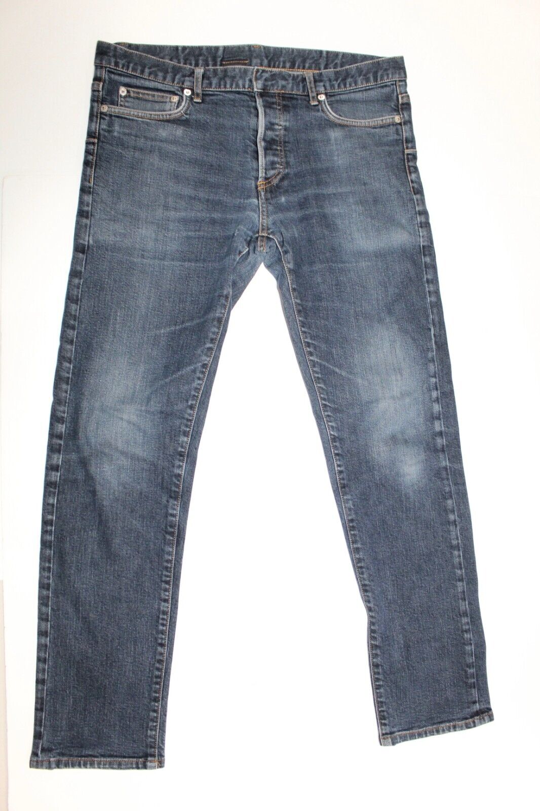 DIOR Homme Slim fit zipper fly men's jeans pants Indigo DIOR Homme Slim fit zipper fly men's jeans pants Indigo