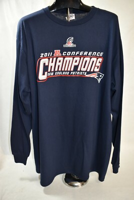 England Patriots T-Shirt XL Champions 2011 Rare