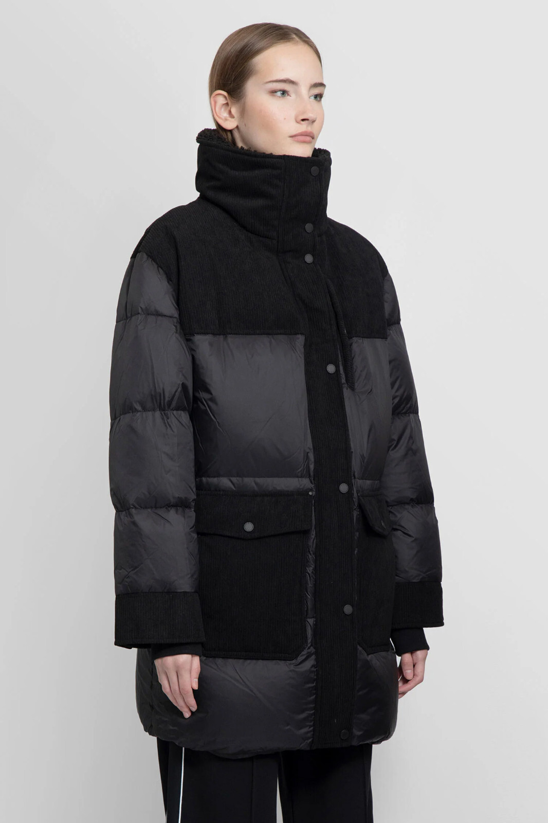 Pre-owned Moose Knuckles $1,195  Women's Murdock 800 Fill Down Puffer Jacket Medium M In Black