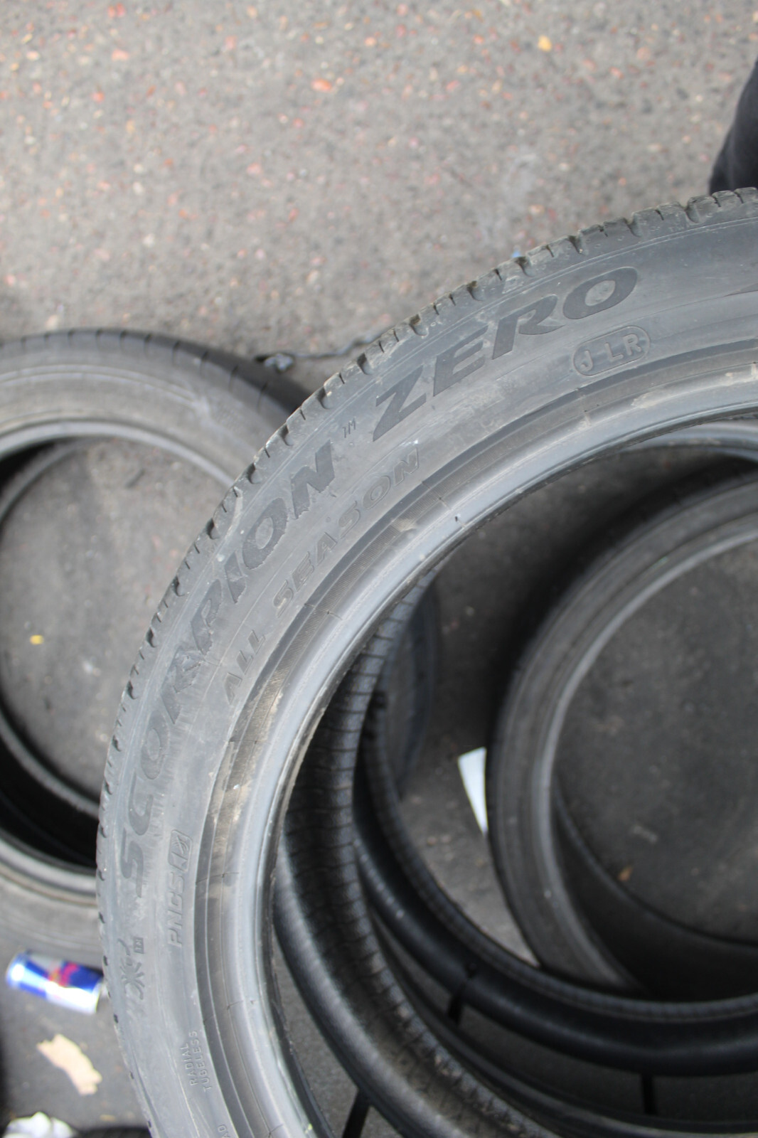 245 45 21 Pirelli, All Season, M+S JLR 104W, x2 A Pair 5.5mm (f1_tyres) FO L2452