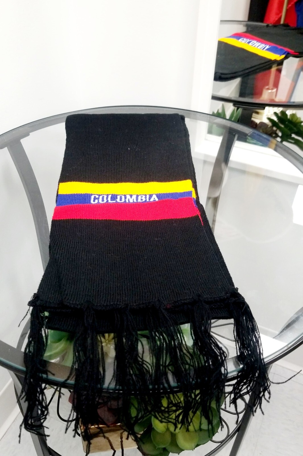 BUFANDA COLOMBIANA - COLOMBIAN KNIT SCARF ADULT UNISEX