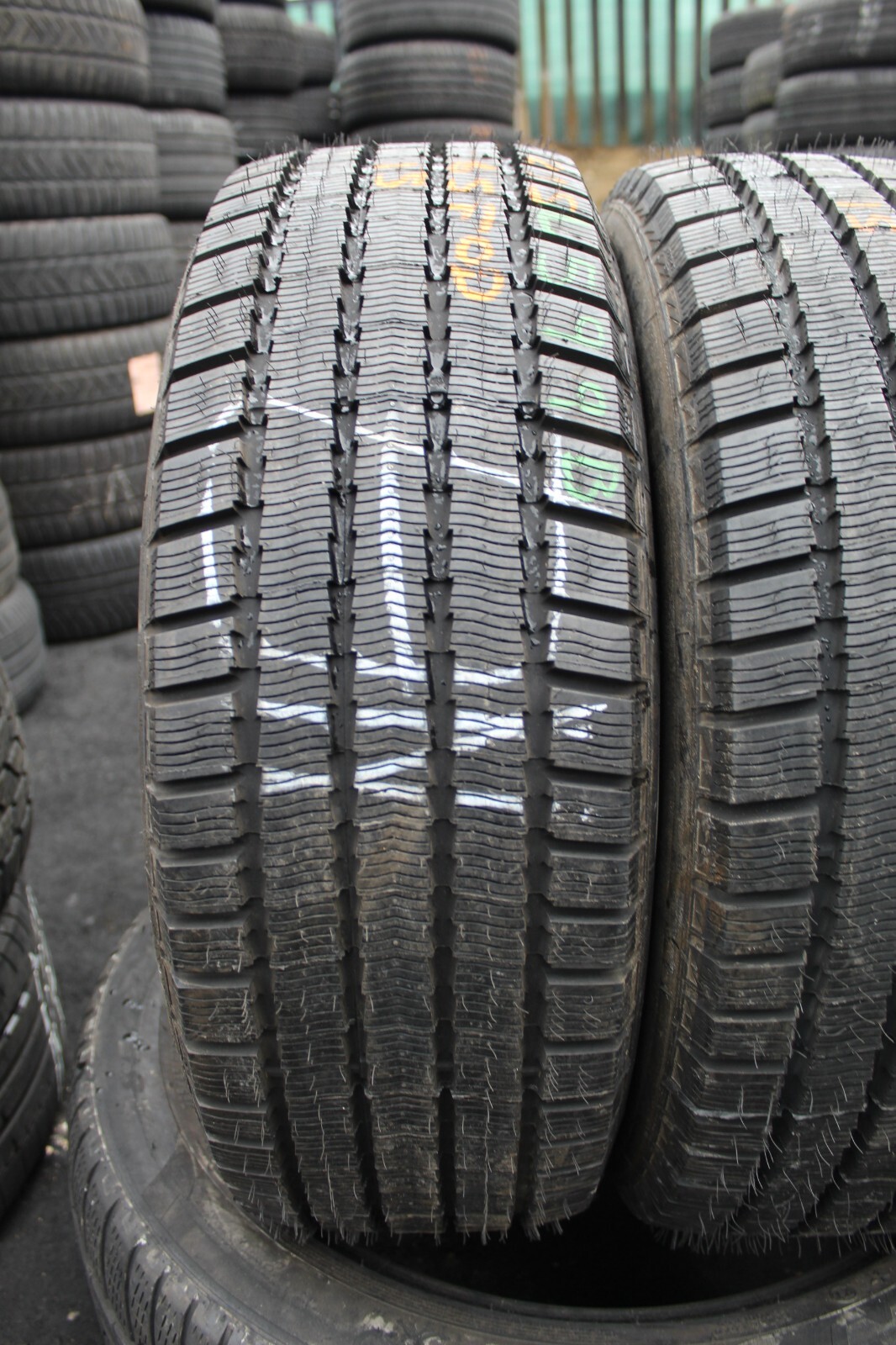New 215 65 15 Michelin, Maxi Ice, M+S, 96Q, x2A Pair (F1_tyres) FOD L599