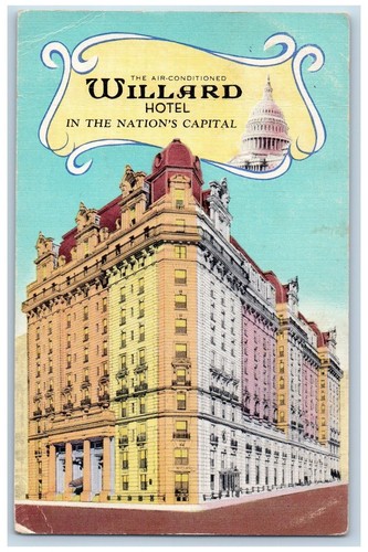 c1940's Willard Hotel & Restaurant Building Toer Washington