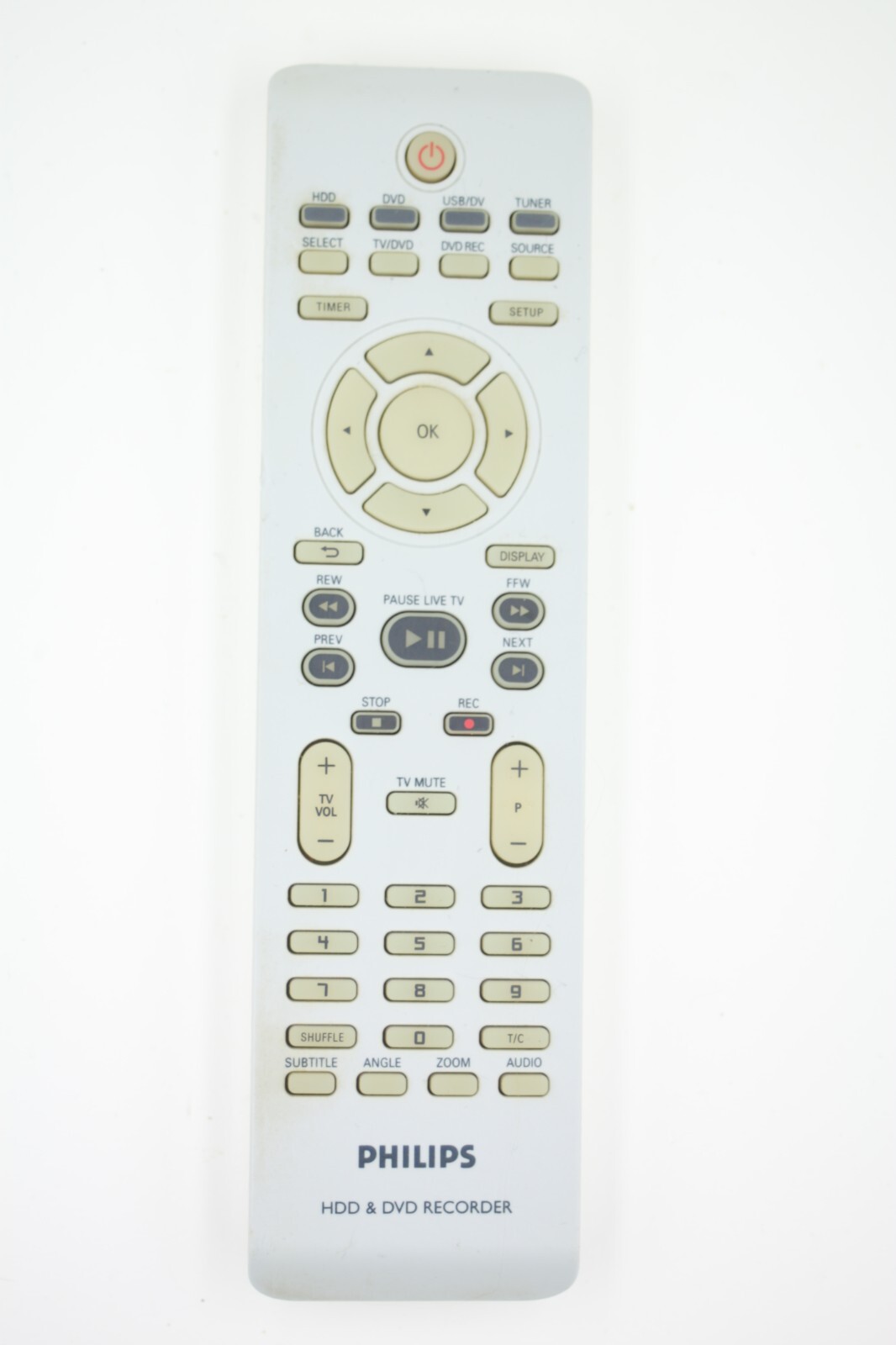 Original Philips RC4701 Remote Control for DVDR3450H HDD