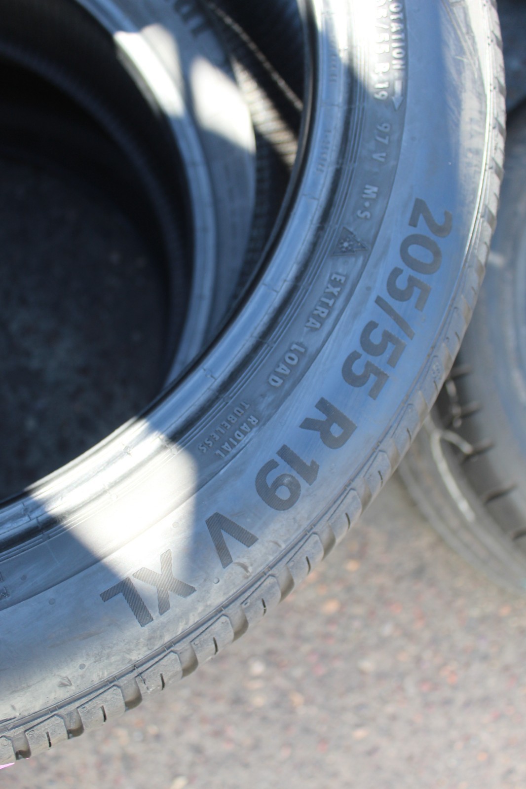 205 55 19 Continental, All Season, M+S, XL, 97V x2 A Pair 6.7mm (F1_tyres) L3997