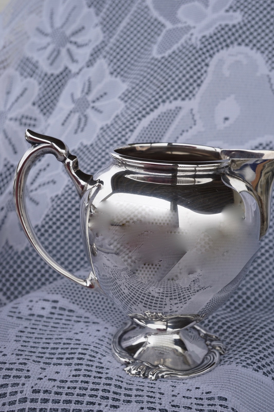 Sterling Silver Camusso Peruana Plata LARGE HEAVY Sugar Bowl & Creamer! 1+ Pound