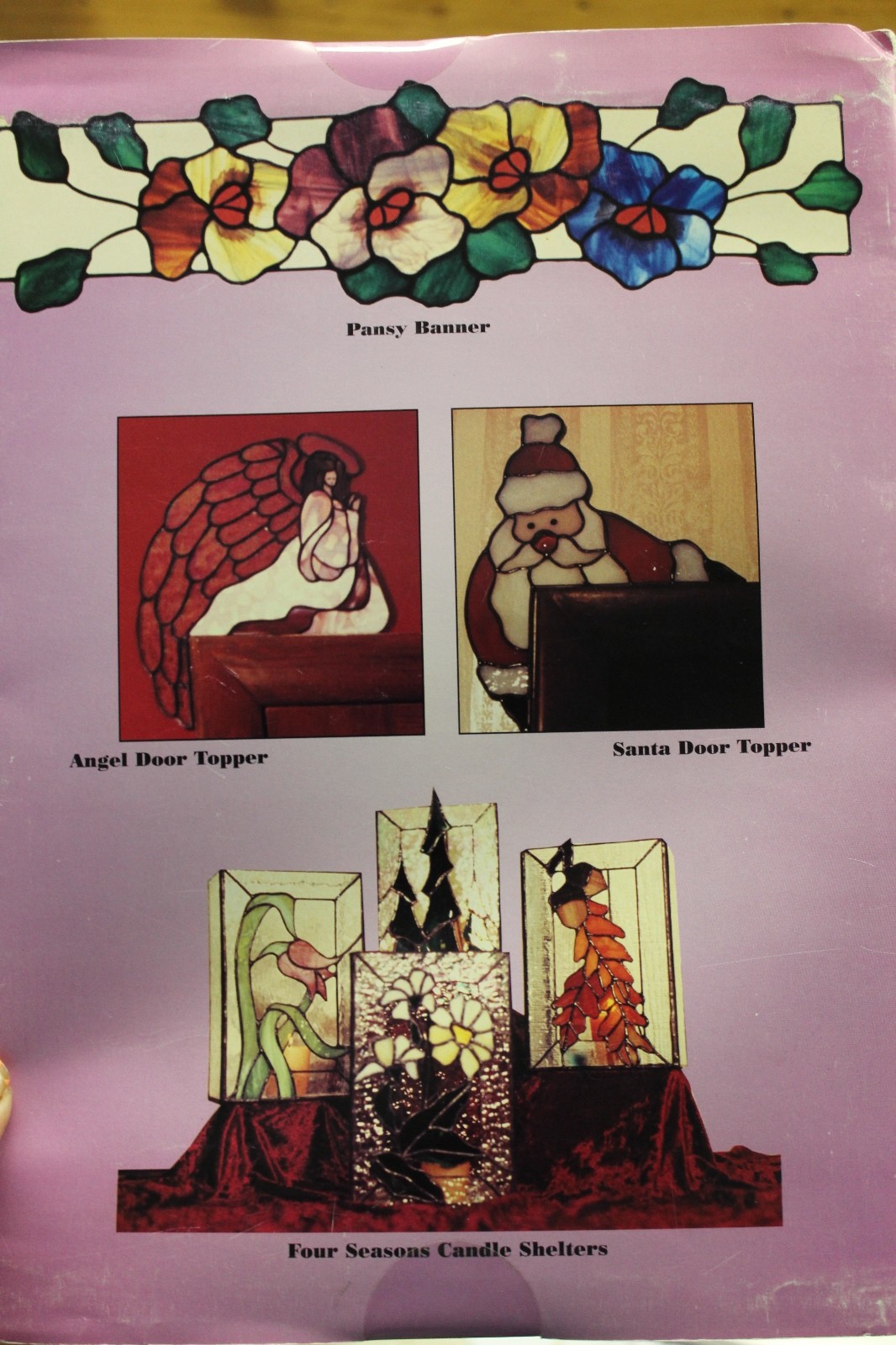 Elegant Accents Patterns for Stained Glass from The Carousel Collection