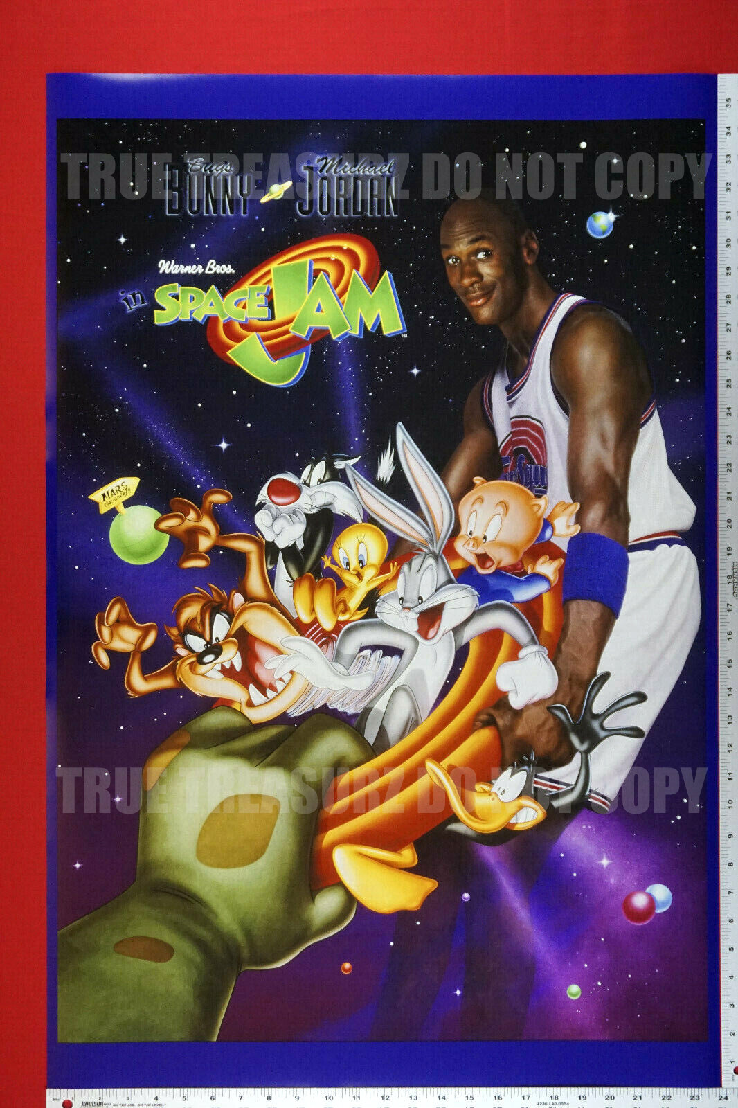 Space Jams Michael Jordan Looney Tunes Movie Picture Poster