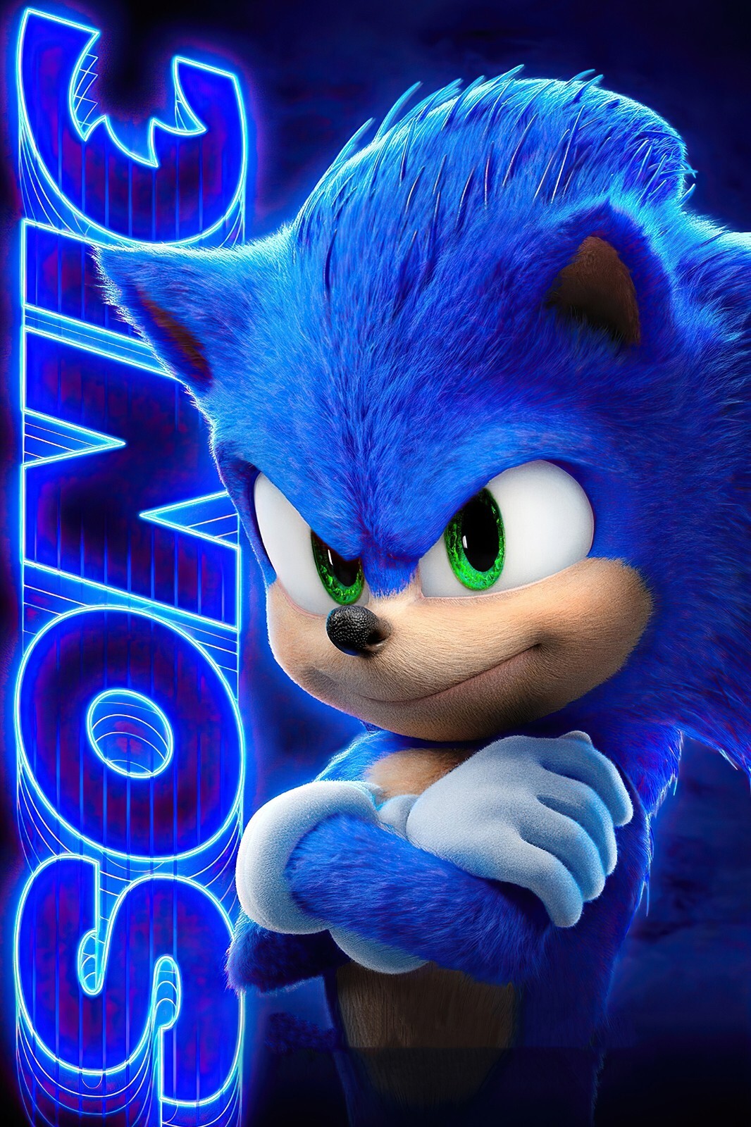 Sonic Neon Poster 24x36 inches | eBay