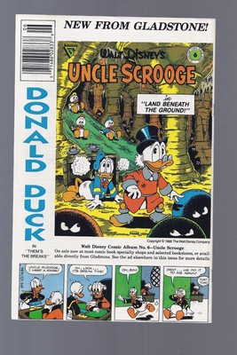 High Grade Canadian Newsstand Uncle Scrooge Adventures #5 $1.25 price variant