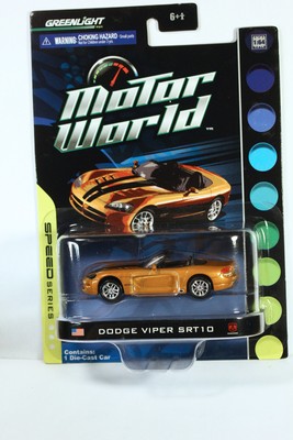 GreenLight Dodge Viper SRT10 Motor World Series 1 - Speed Series Limited RARE