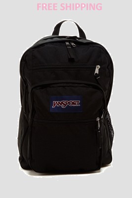 对于出售 Jansport Big Student Backpack "BLACK" School bags NEW 100%