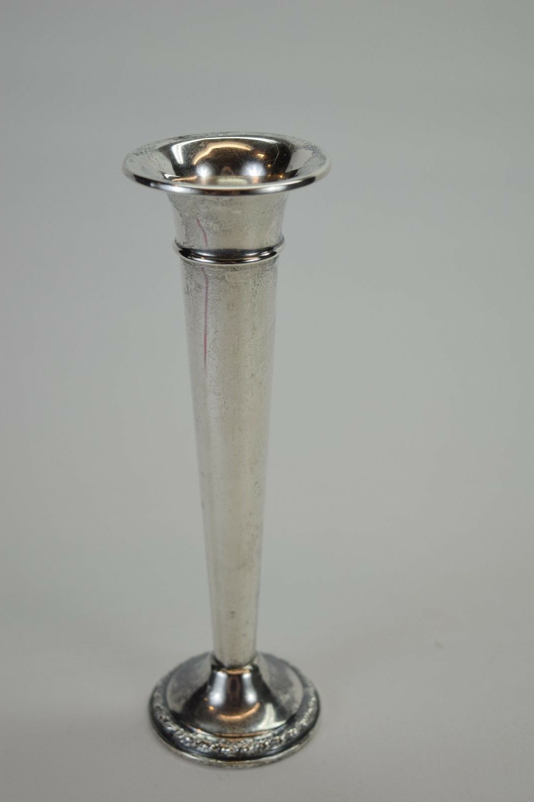 Vintage Rogers Sterling Silver 925 Trumpet Bud Vase 7 1/2