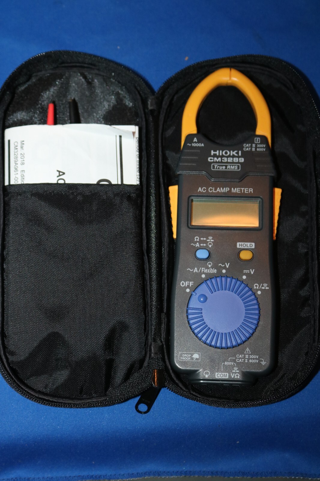 HIOKI CM3289 AC Hioki Clamp Meter, 42 A to 1 kA, True RMS | eBay