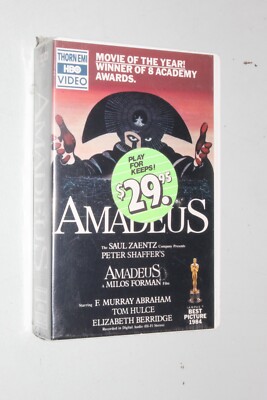 Amadeus Beta Tape Brand New Factory Sealed Betamax