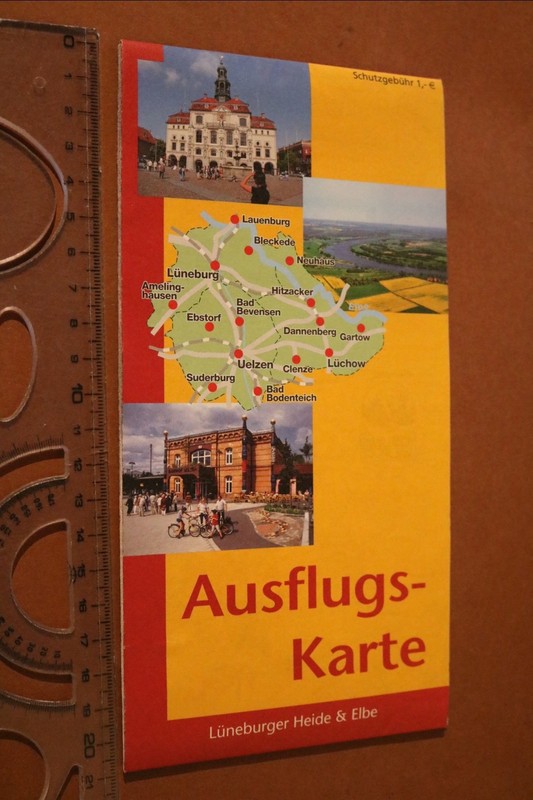 Ausflugskarte - LÃ¼Neburger Heide & Elbe  2004