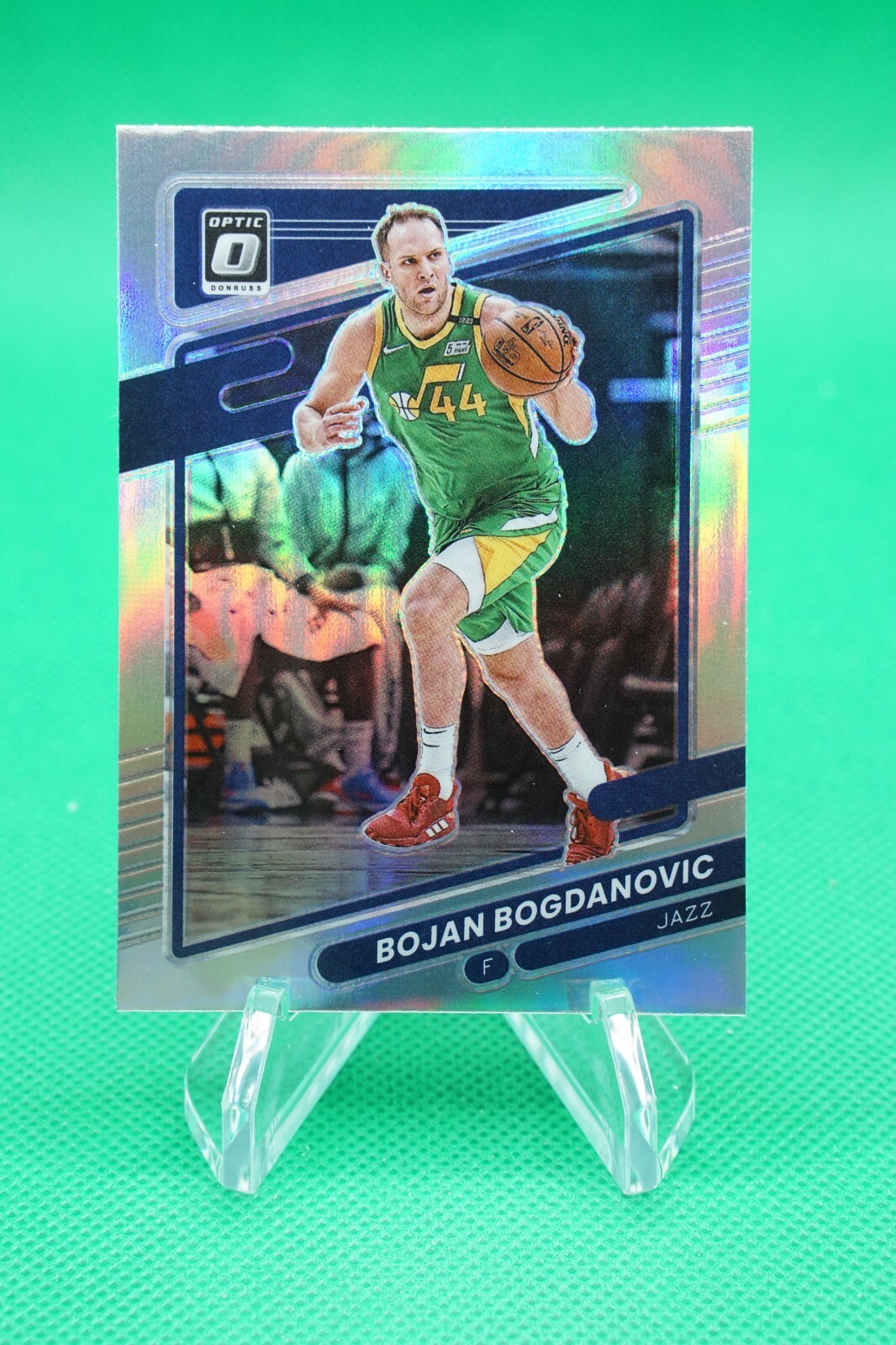 ボイメン トレカ トランプ 2021-22 Donruss Optic Base Holo #39 Bojan Bogdanovic Utah