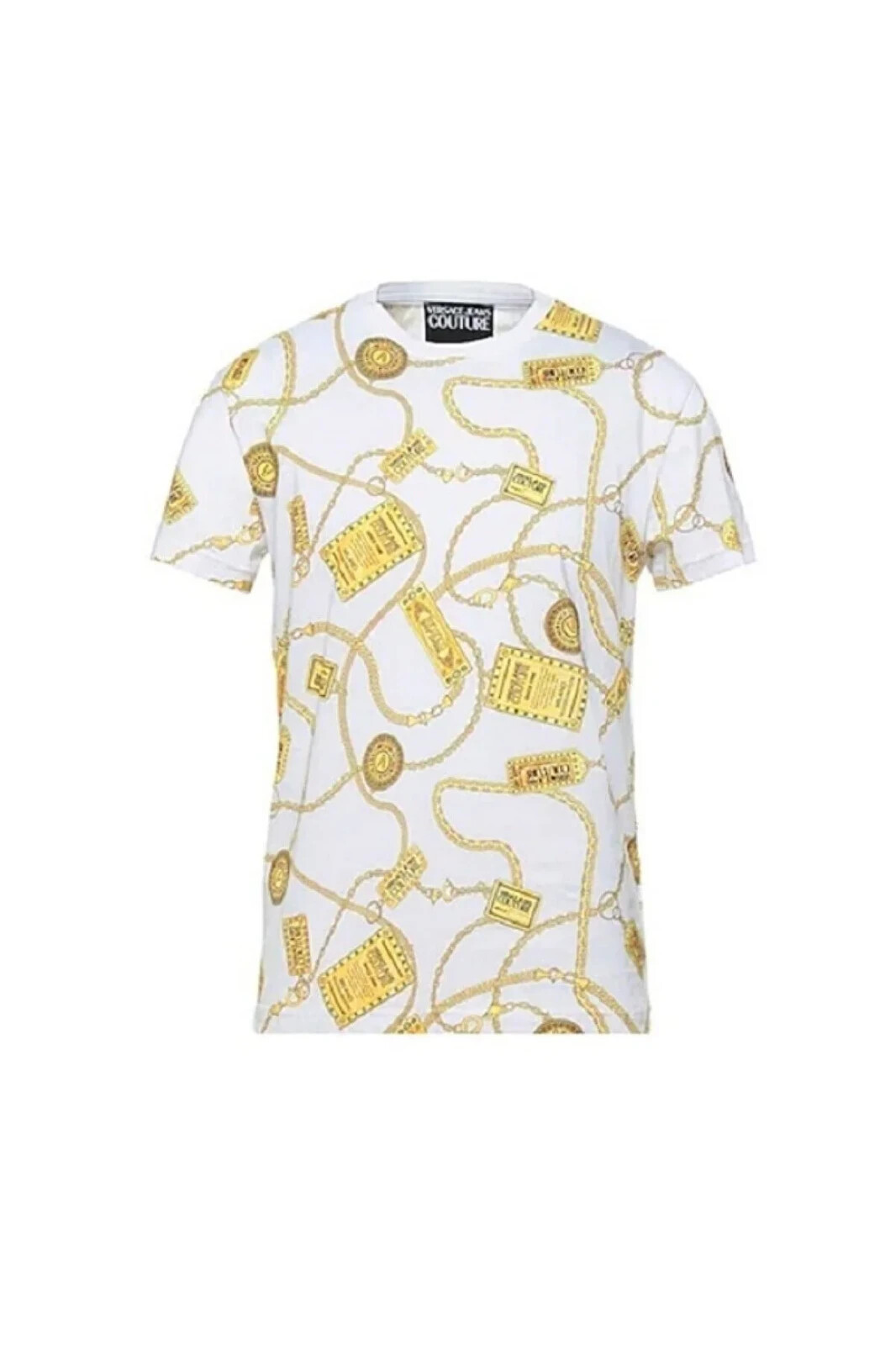 VERSACE JEANS COUTURE BAROQUE PRINT T SHIRT. | eBay