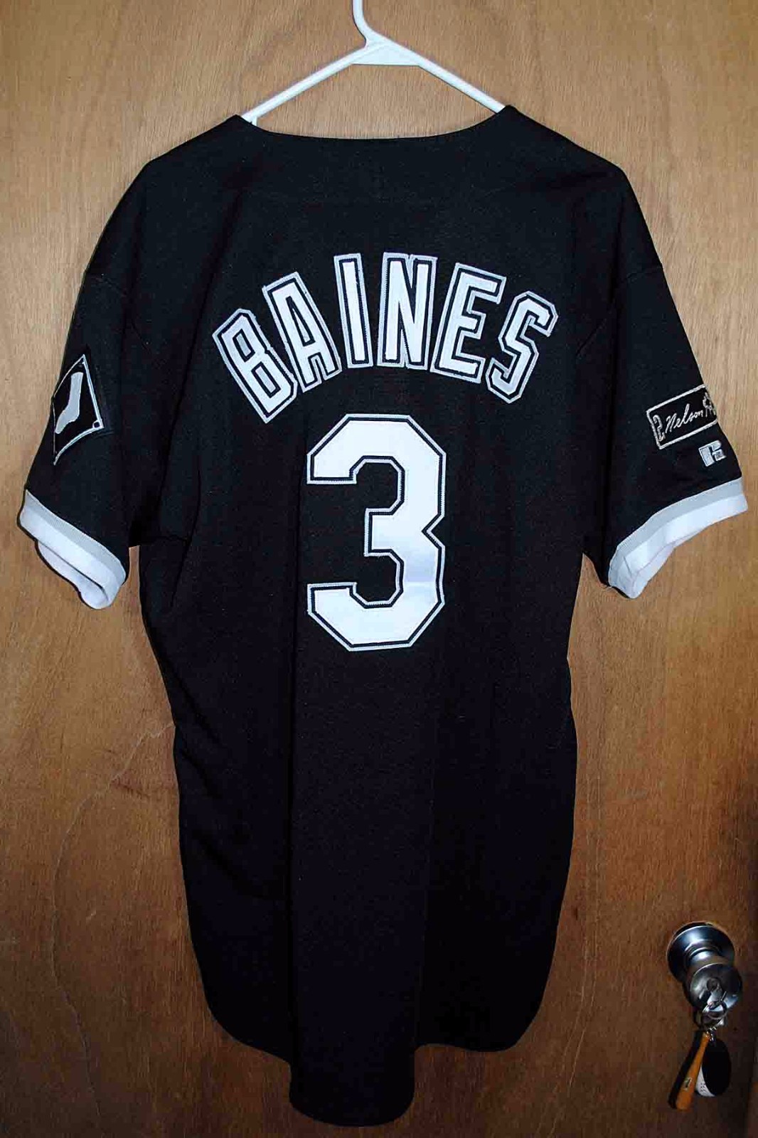 Harold Baines 1997 White Sox Game Used Uniform Signed Jersey+ Hat with Pants
