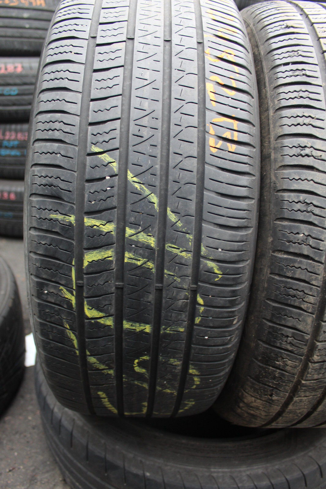 245 45 21 Pirelli, All Season, M+S JLR 104W, x2 A Pair 5.5mm (f1_tyres) FO L2452