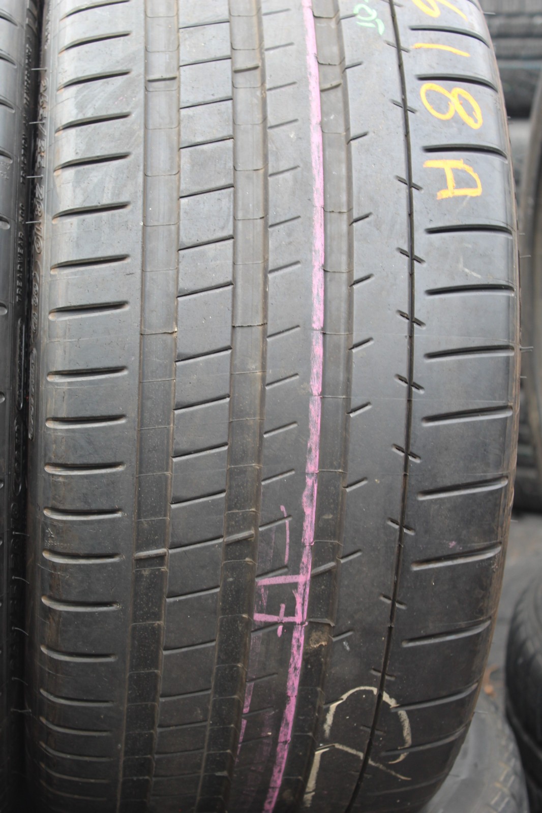 265 35 19 Michelin, Pilot SS, XL, AO, 98Y x2 A Pair 7.0mm (F1_tyres) FO L3618