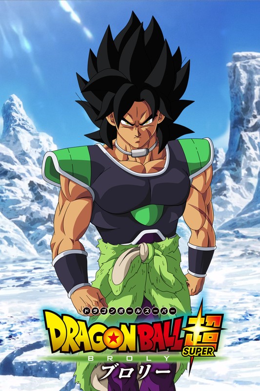 Dragon Ball Super Broly 18 Movie Broly Collage 12inx18in Free Shipping Dragonball Z Animation Collectables